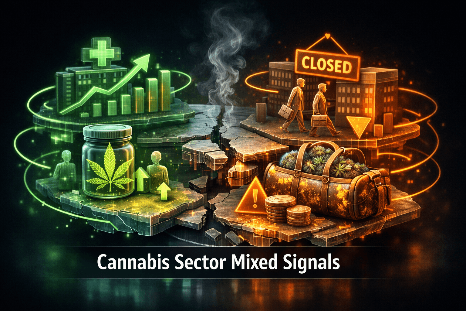 Cannabis Sector Mixed Signals - Jul 25 Wrap