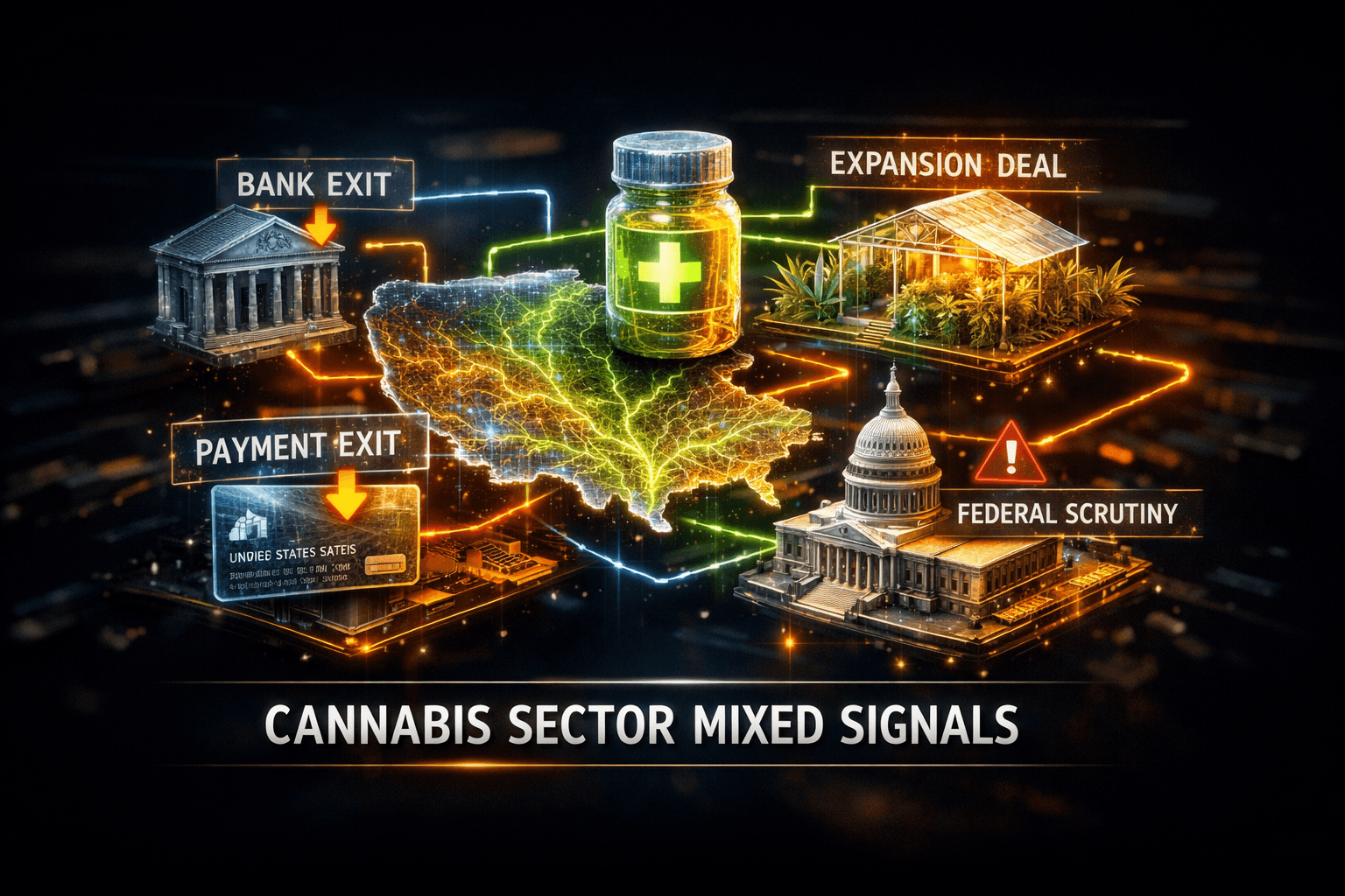 Cannabis Sector Mixed Signals — Aug 25 Wrap