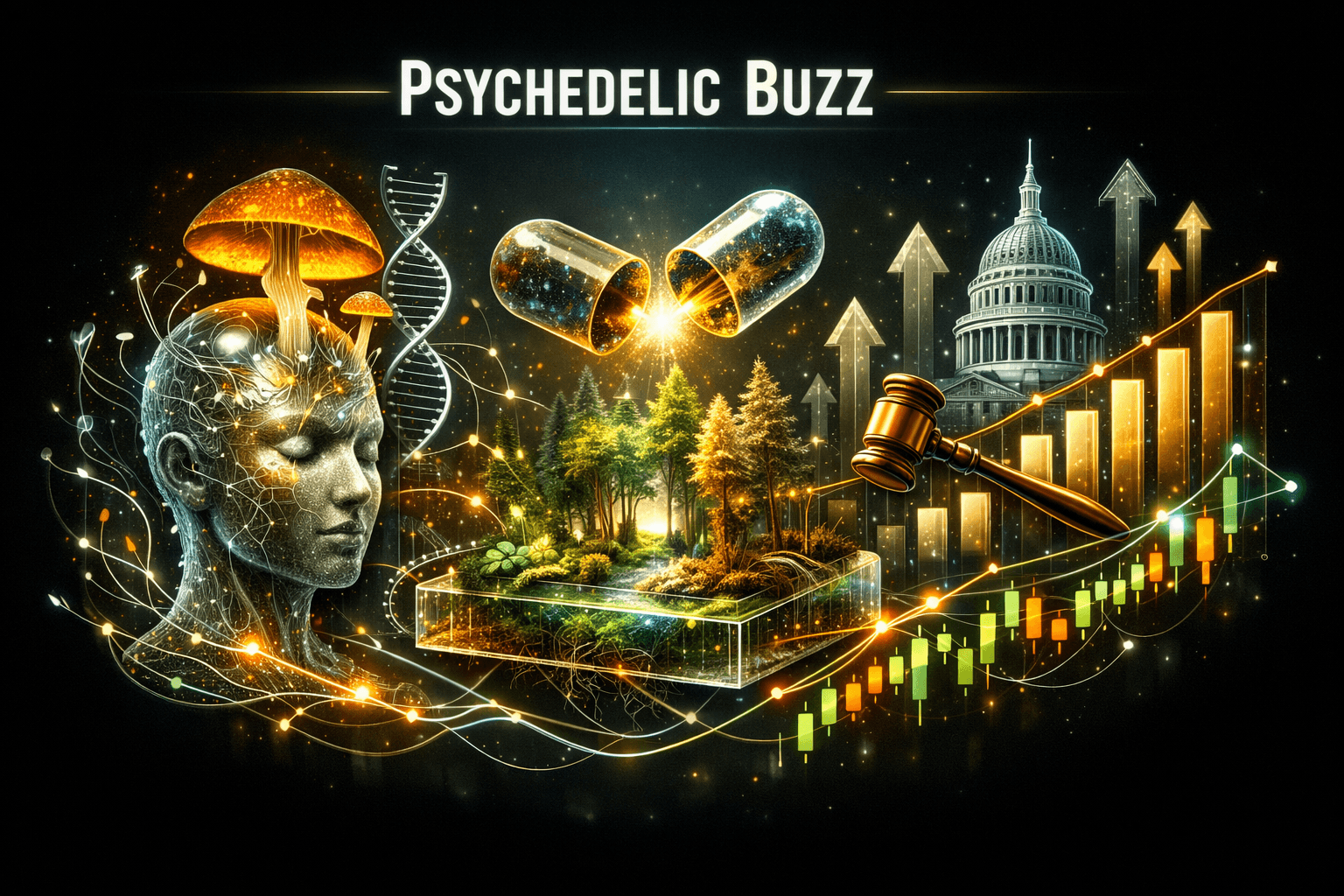 Cannabis Sector Notes Psychedelic Buzz - Aug 28