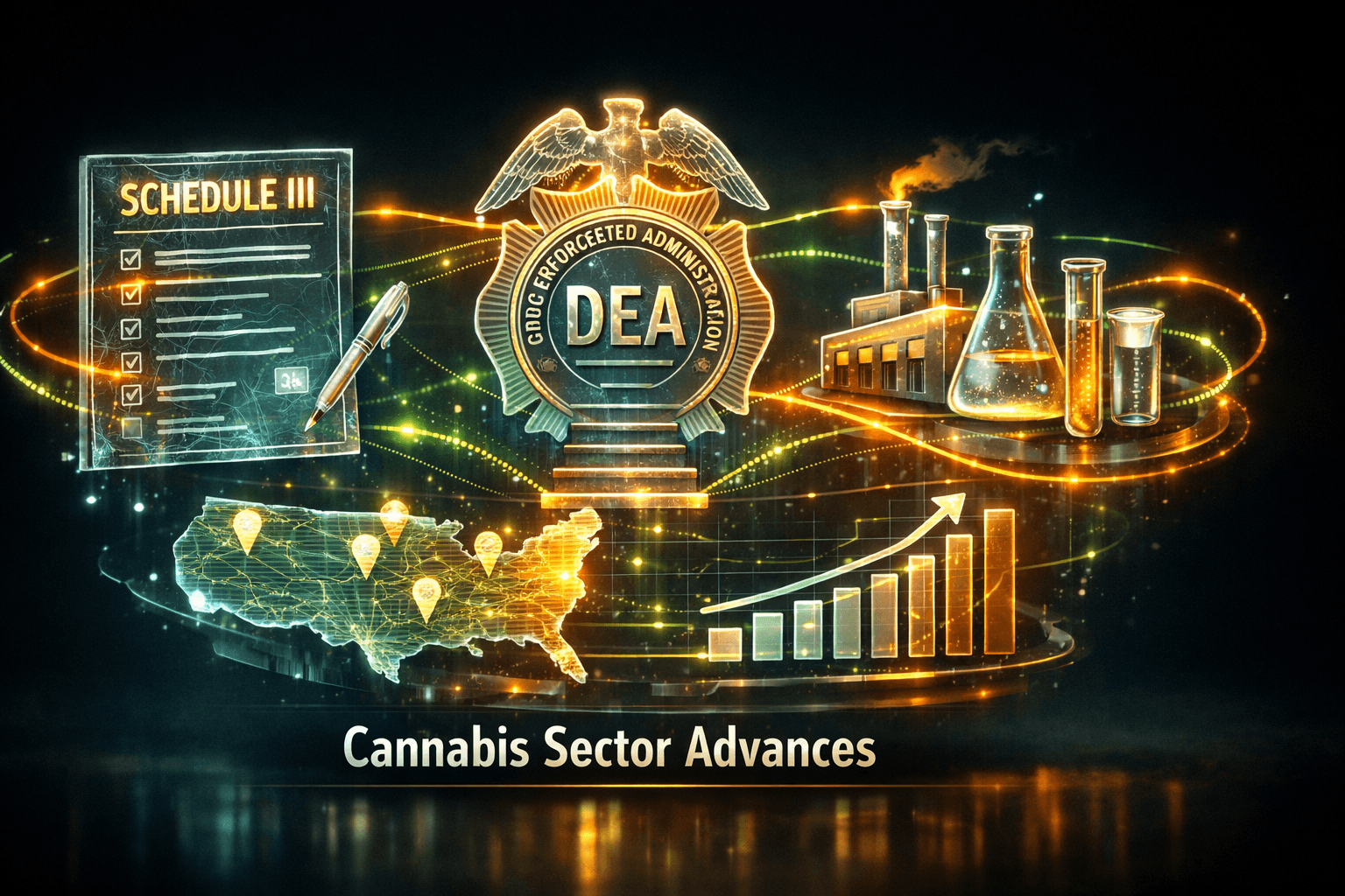 Cannabis Sector Advances as DEA Opens Portal - Oct 6