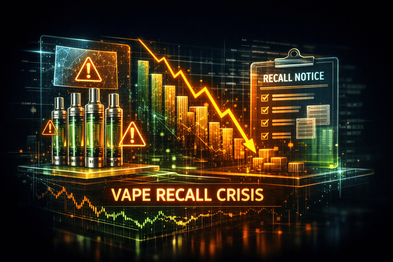 Cannabis Sector Hit by Vape Recall - Oct 16