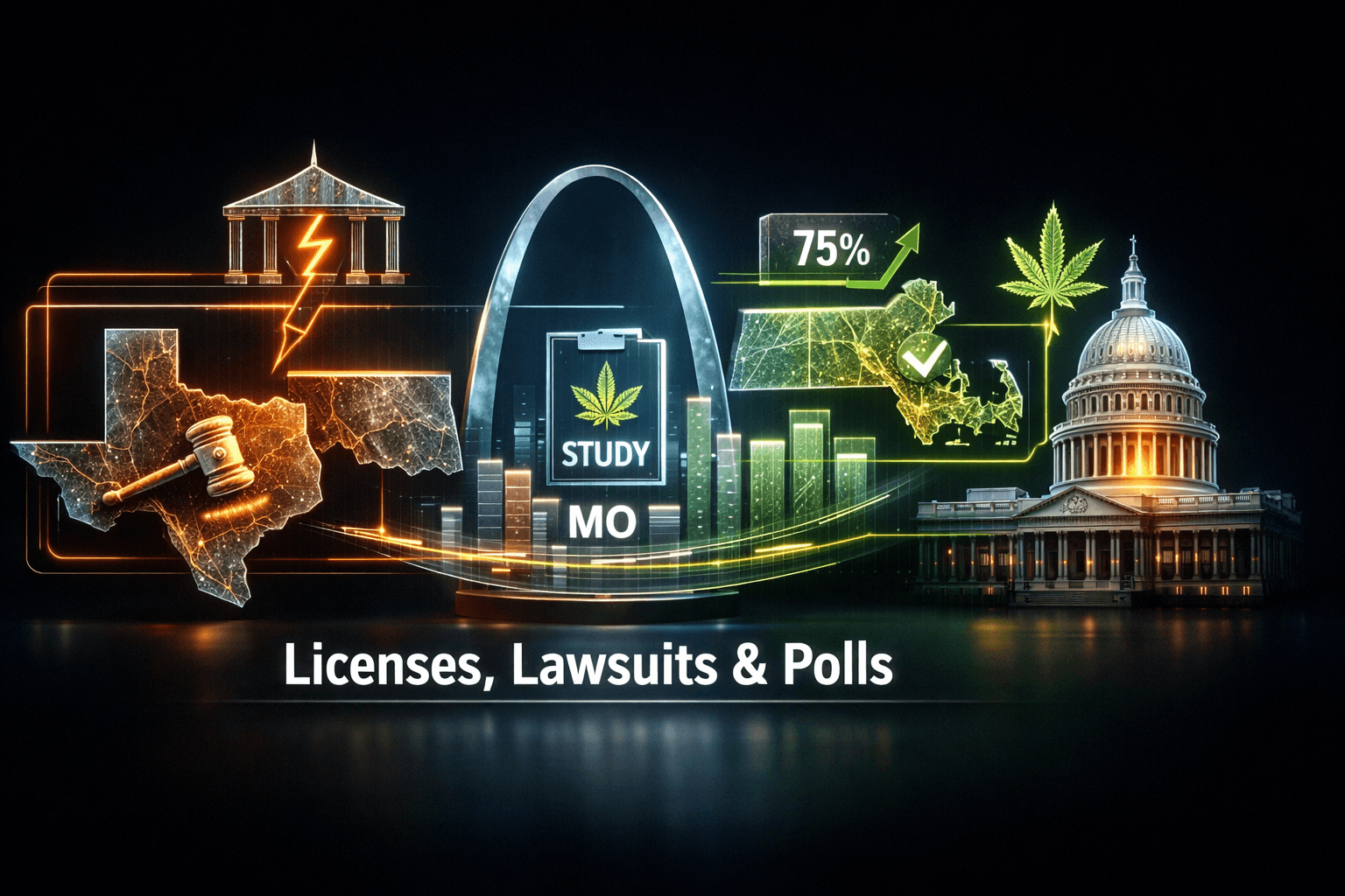 Cannabis News Roundup: Licenses, Lawsuits, Polls - Oct 24