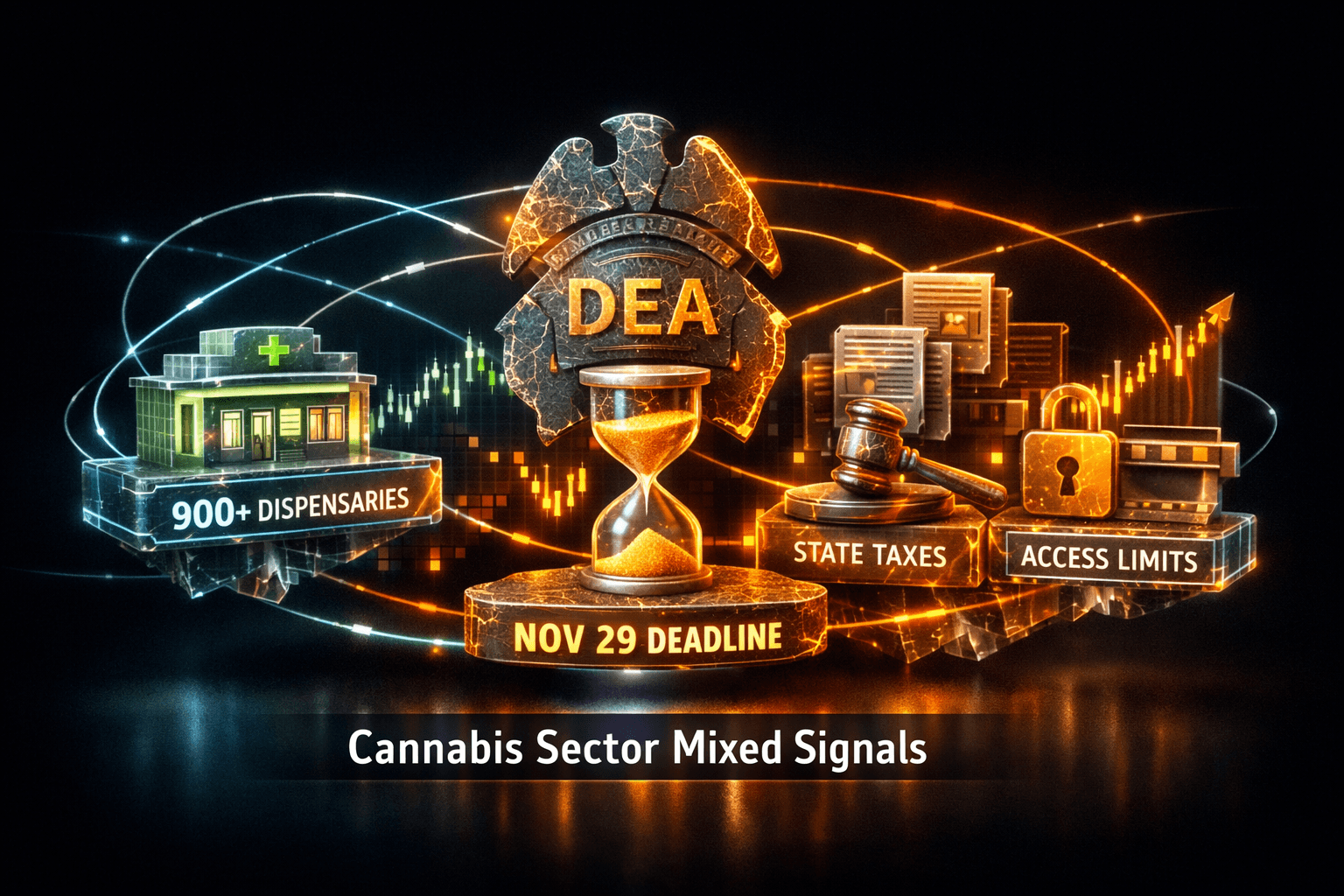 Cannabis Sector Mixed Signals After DEA Moves - Oct 31