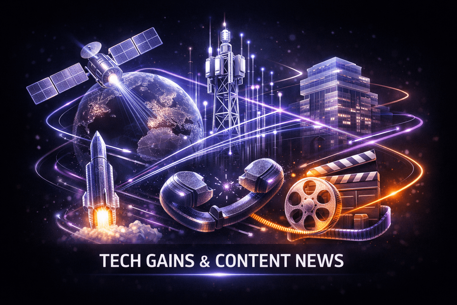 Communications & Media: Tech Gains, Content News - Apr 10