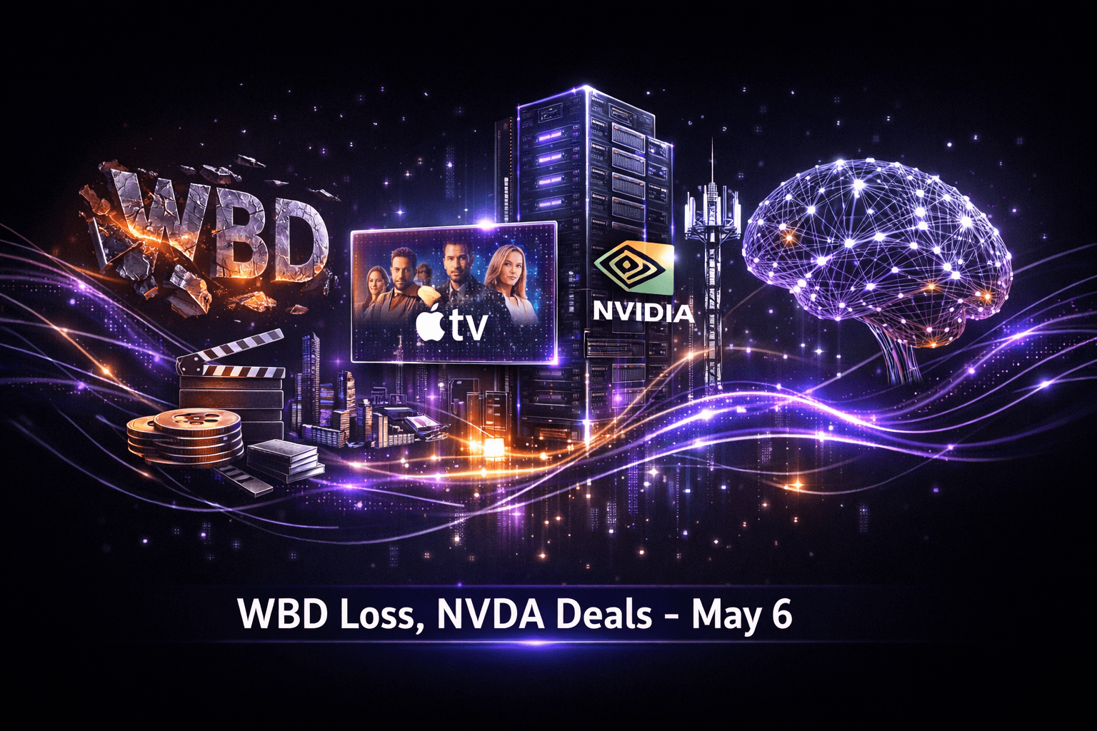 Communications & Media: WBD Loss, NVDA Deals - May 6