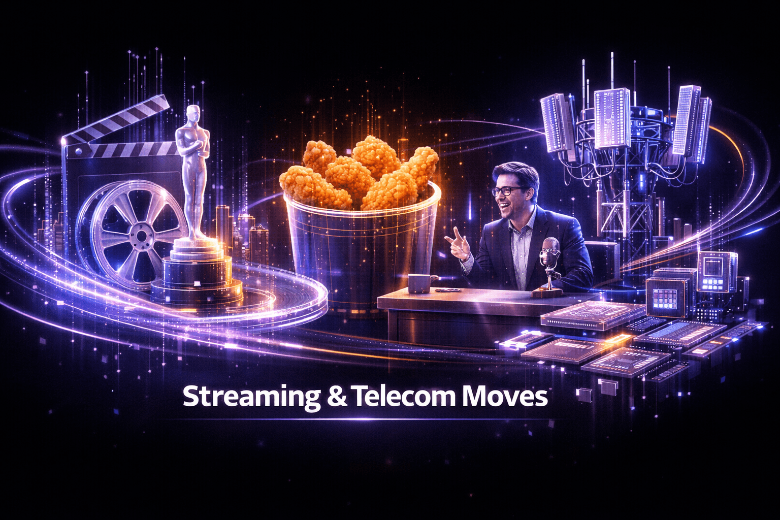 Communications & Media: Netflix, Film, Ericsson - Jul 8