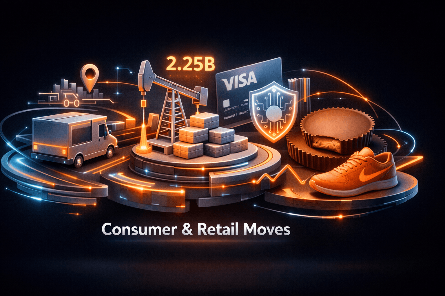 Consumer & Retail: FedEx, Hershey, Visa Moves - Apr 2