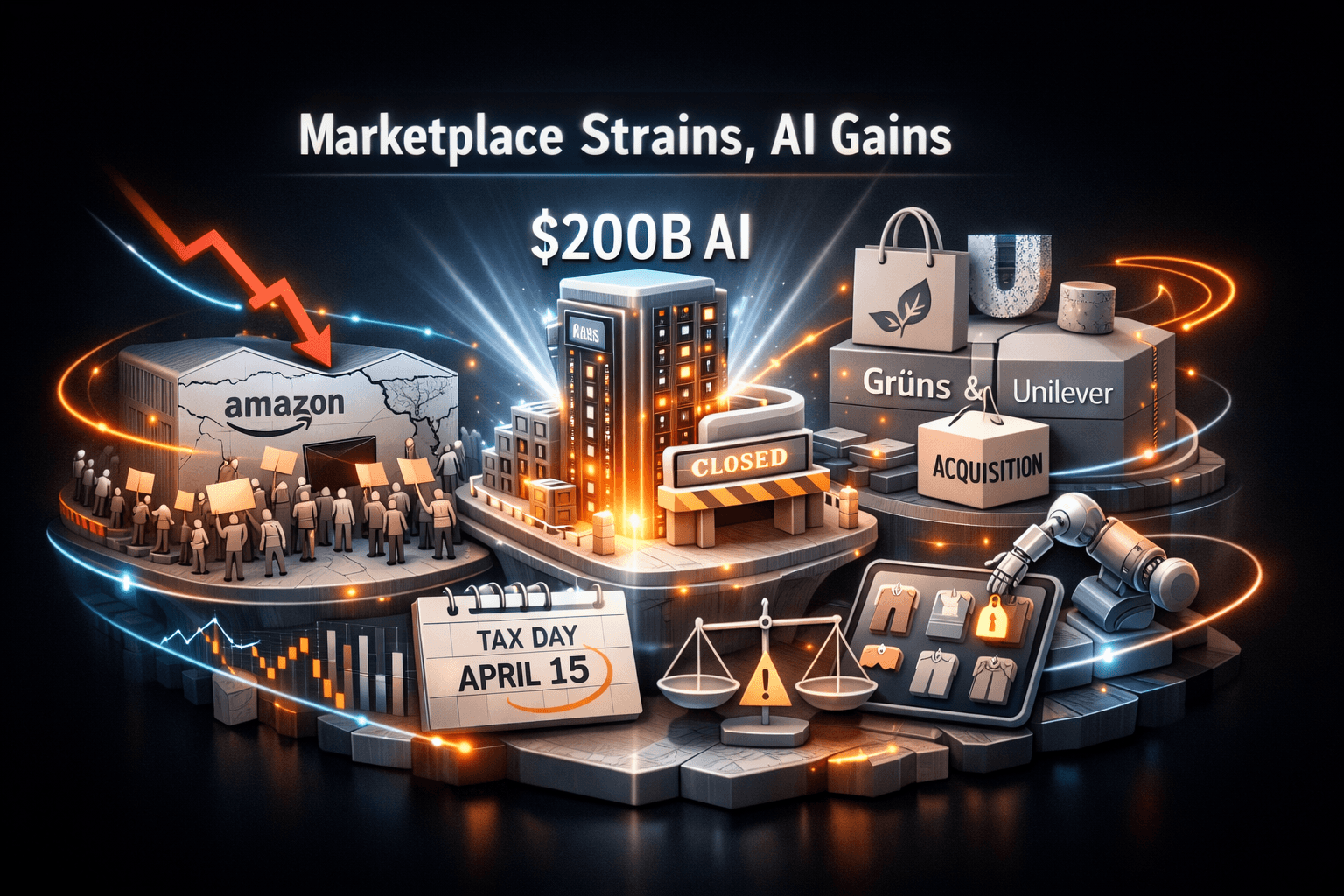 Consumer & Retail: Marketplace Strains, AI Gains Apr 9