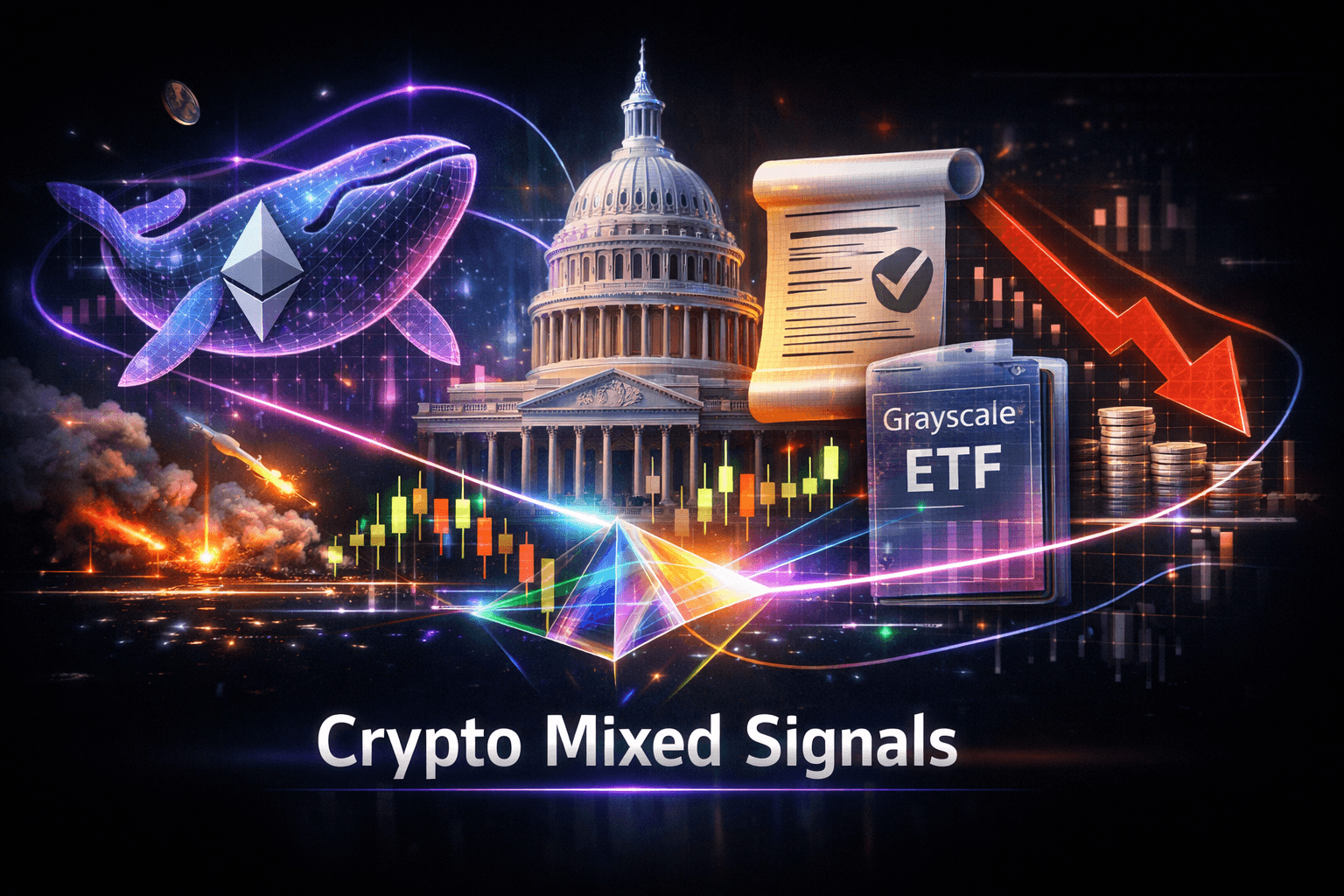 Cryptocurrency Mixed Signals as Bill Nears - Mar 21