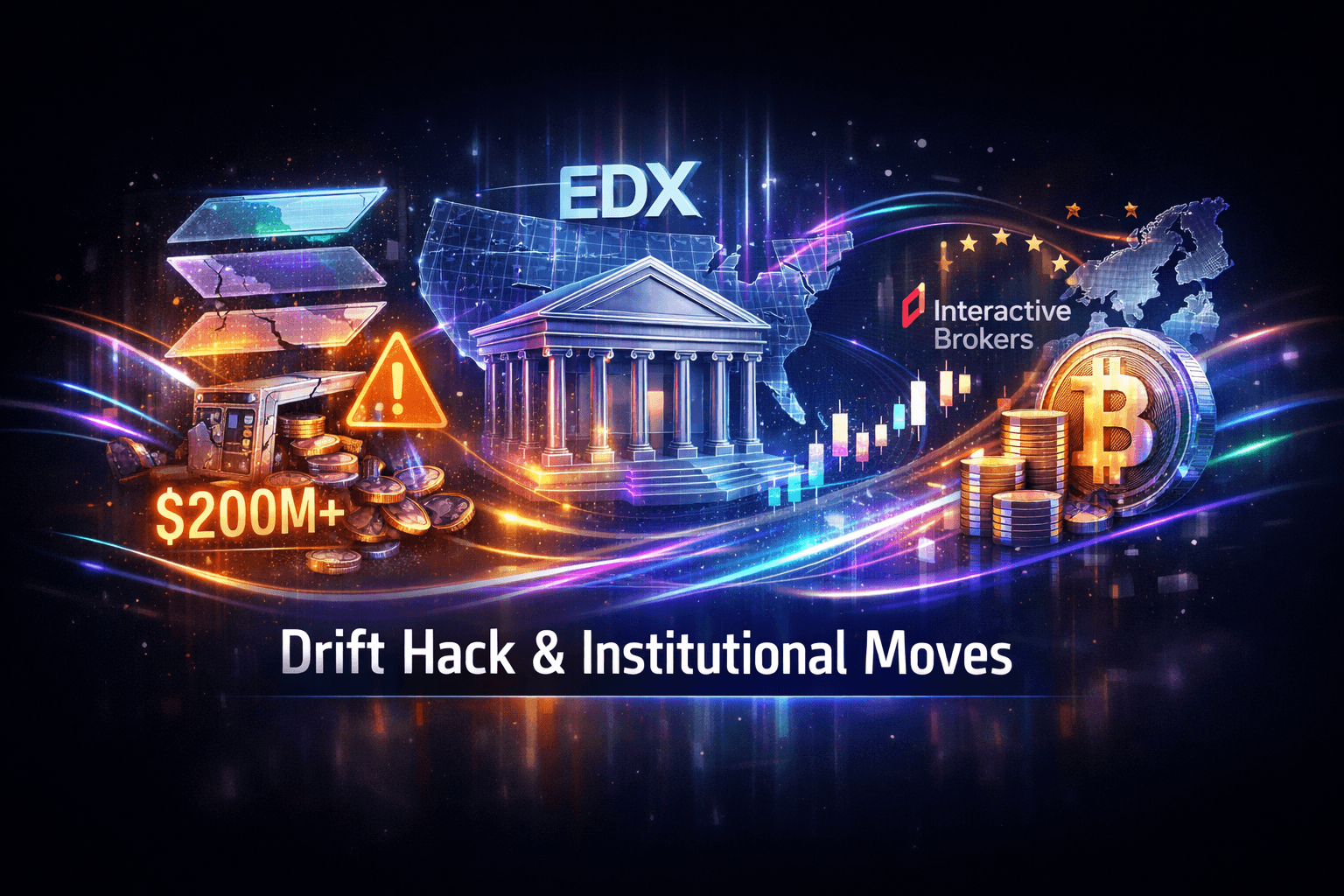 Cryptocurrency Wrap: Drift Hack, Institutional Moves Apr 1