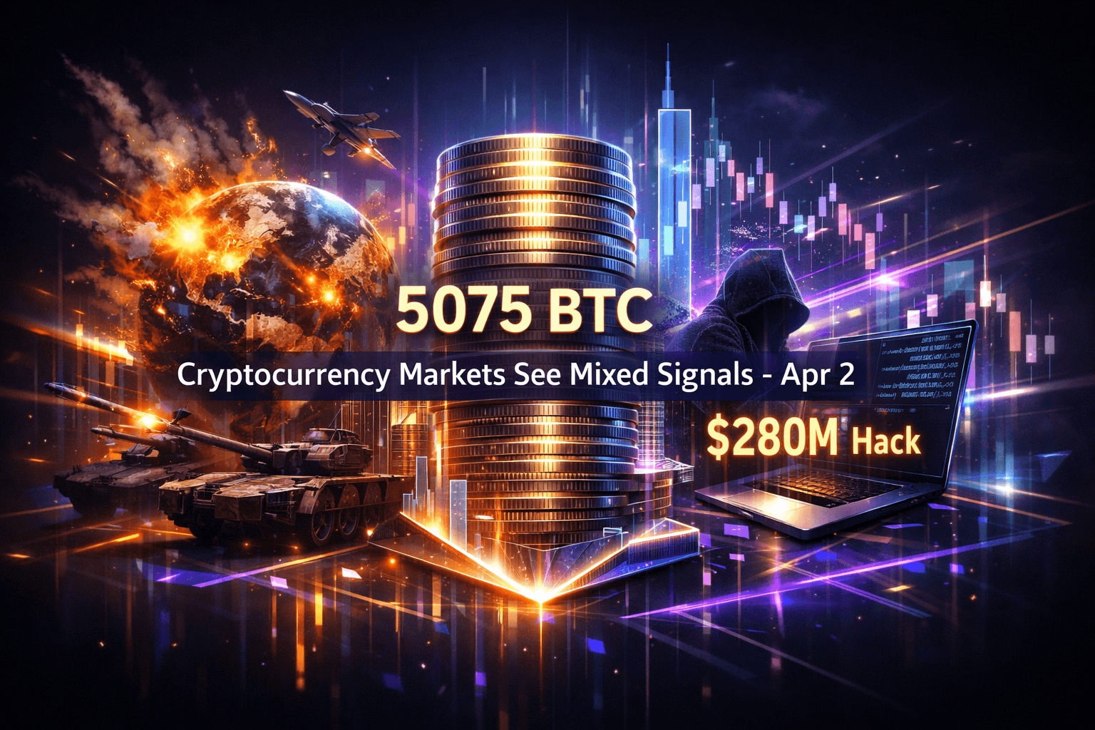 Cryptocurrency Markets See Mixed Signals - Apr 2