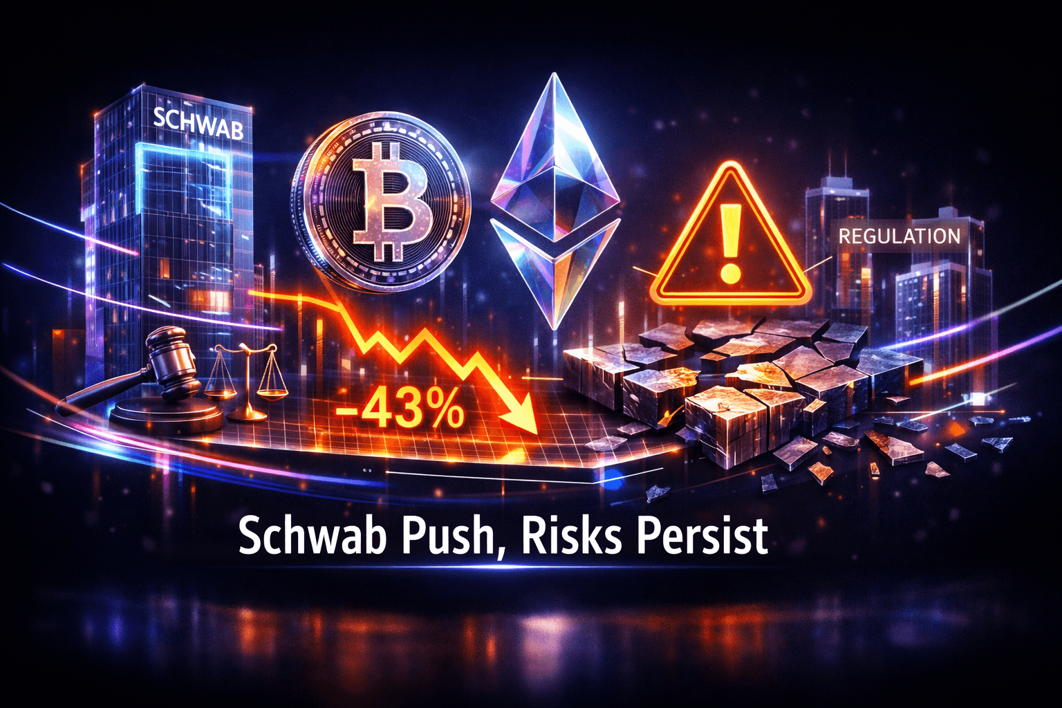 Cryptocurrency: Schwab Push, Risks Persist - Apr 4