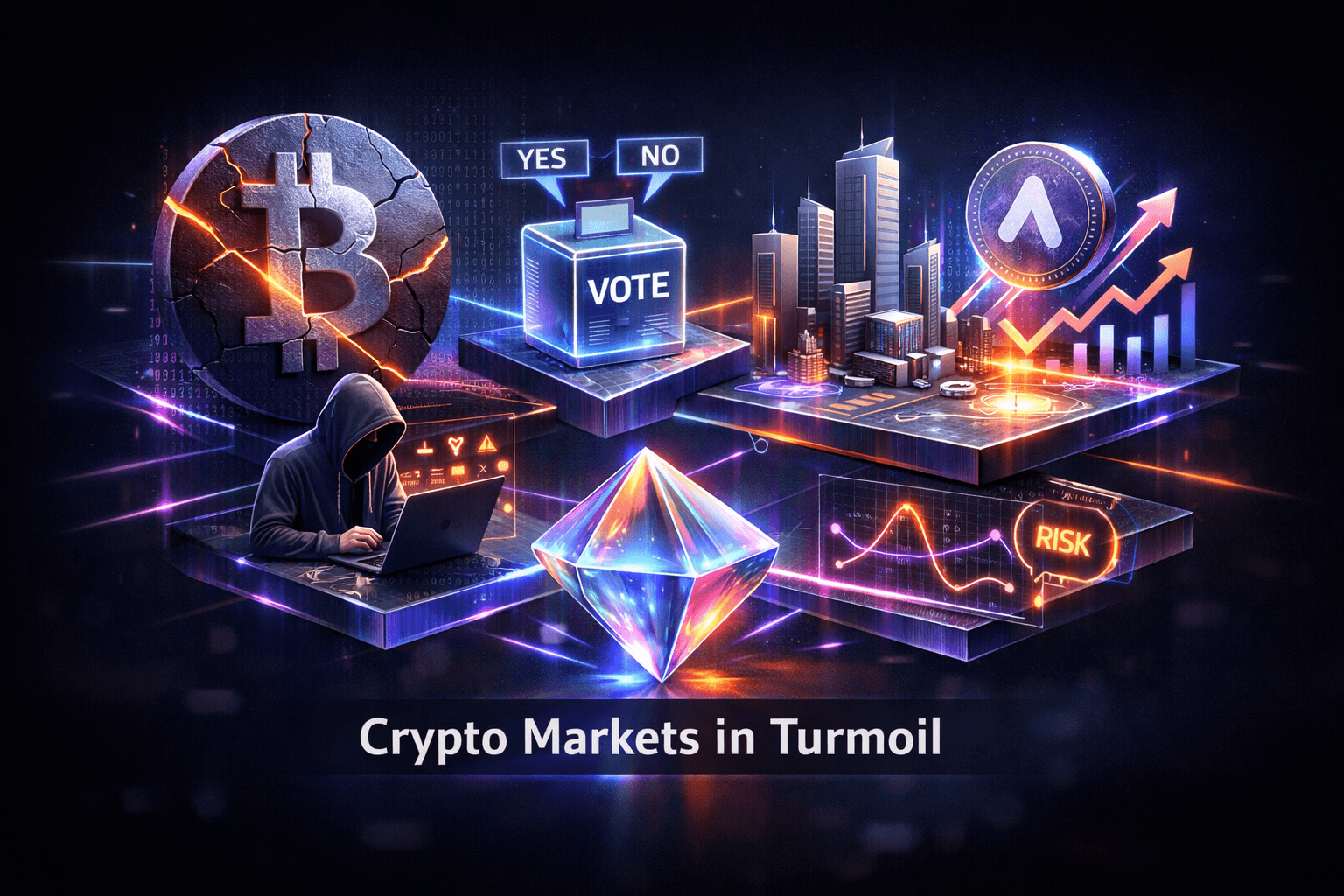 Cryptocurrency Markets Mixed on Security, Adoption - Apr 6