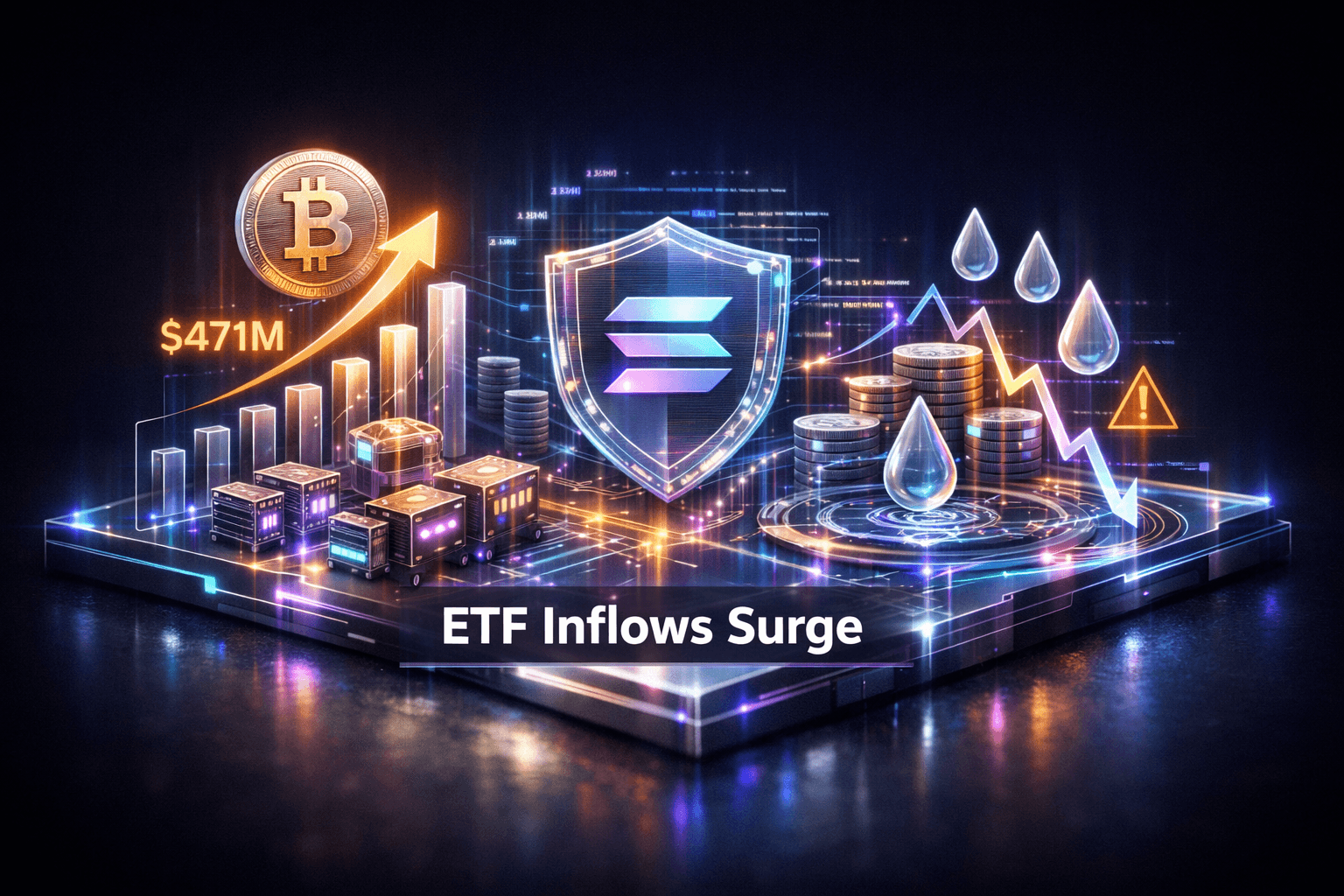 Cryptocurrency Markets: ETF Inflows Surge - Apr 7