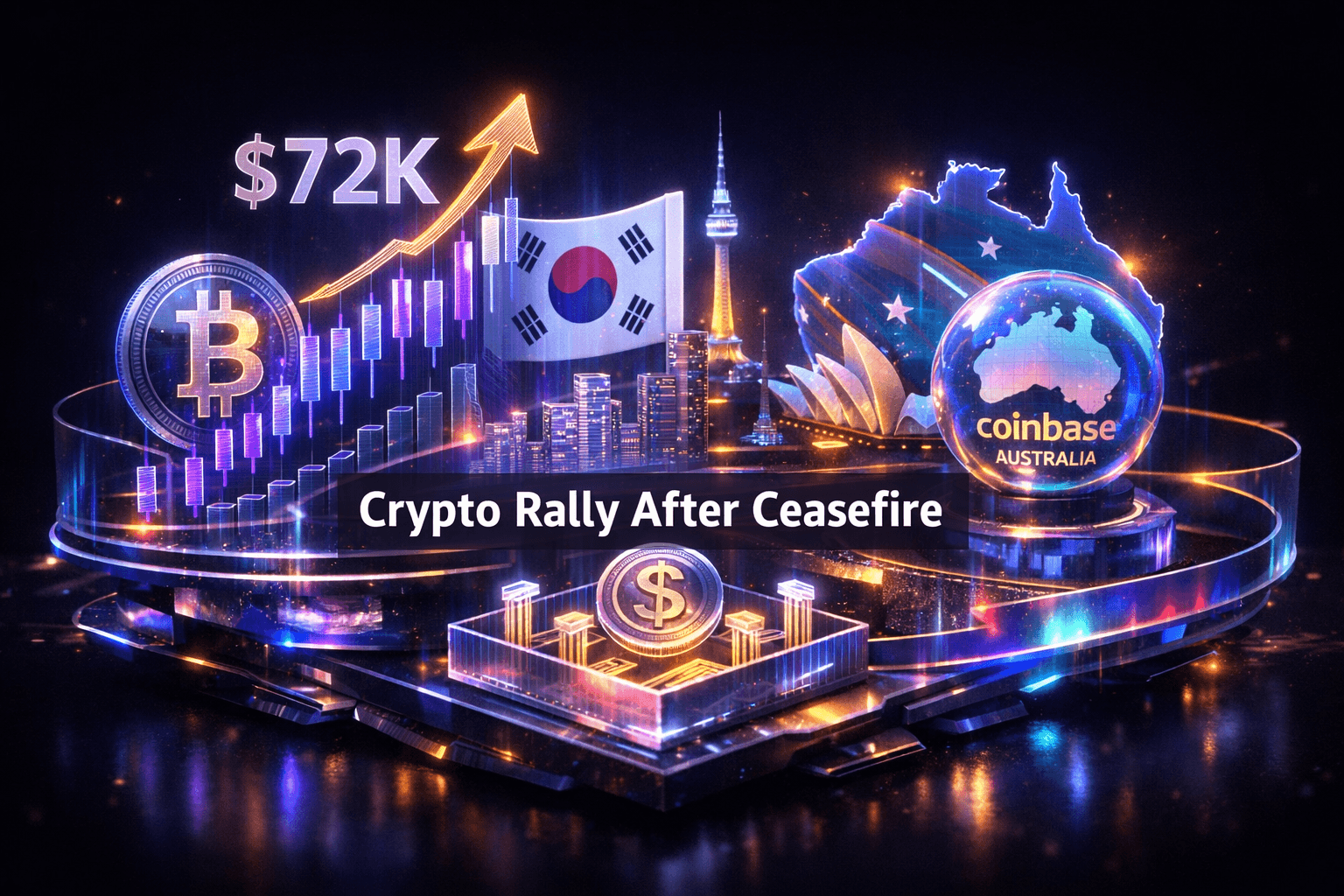Cryptocurrency Rally After Ceasefire - Apr 8