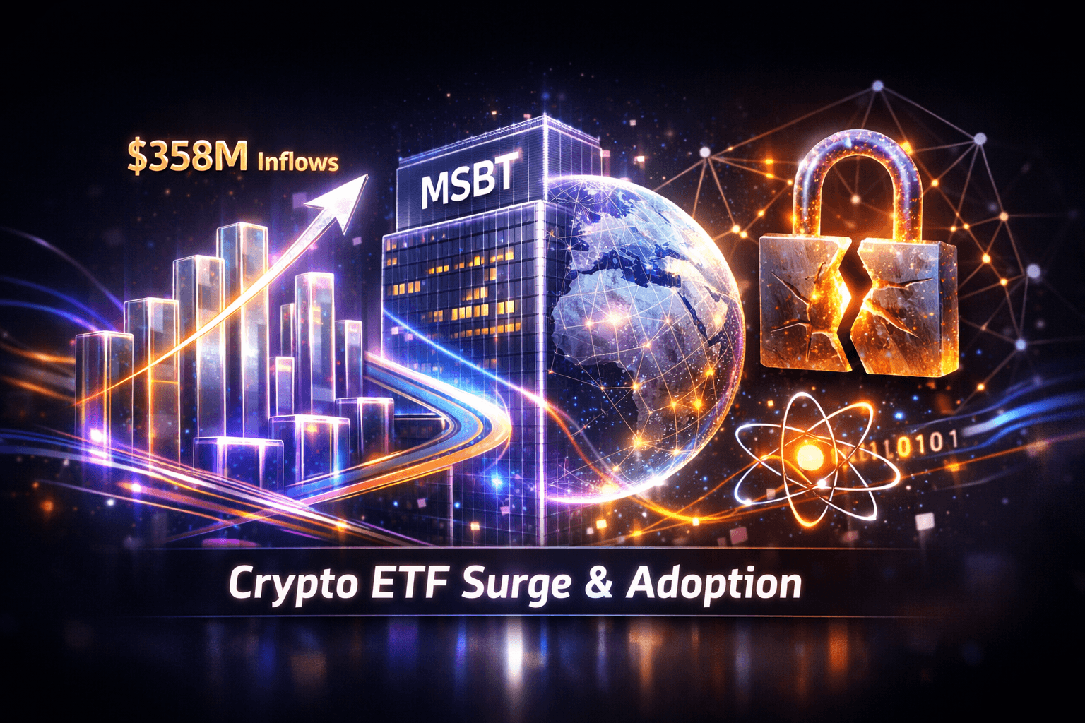 Crypto Sector Gains on ETF Flows and Adoption - Apr 10