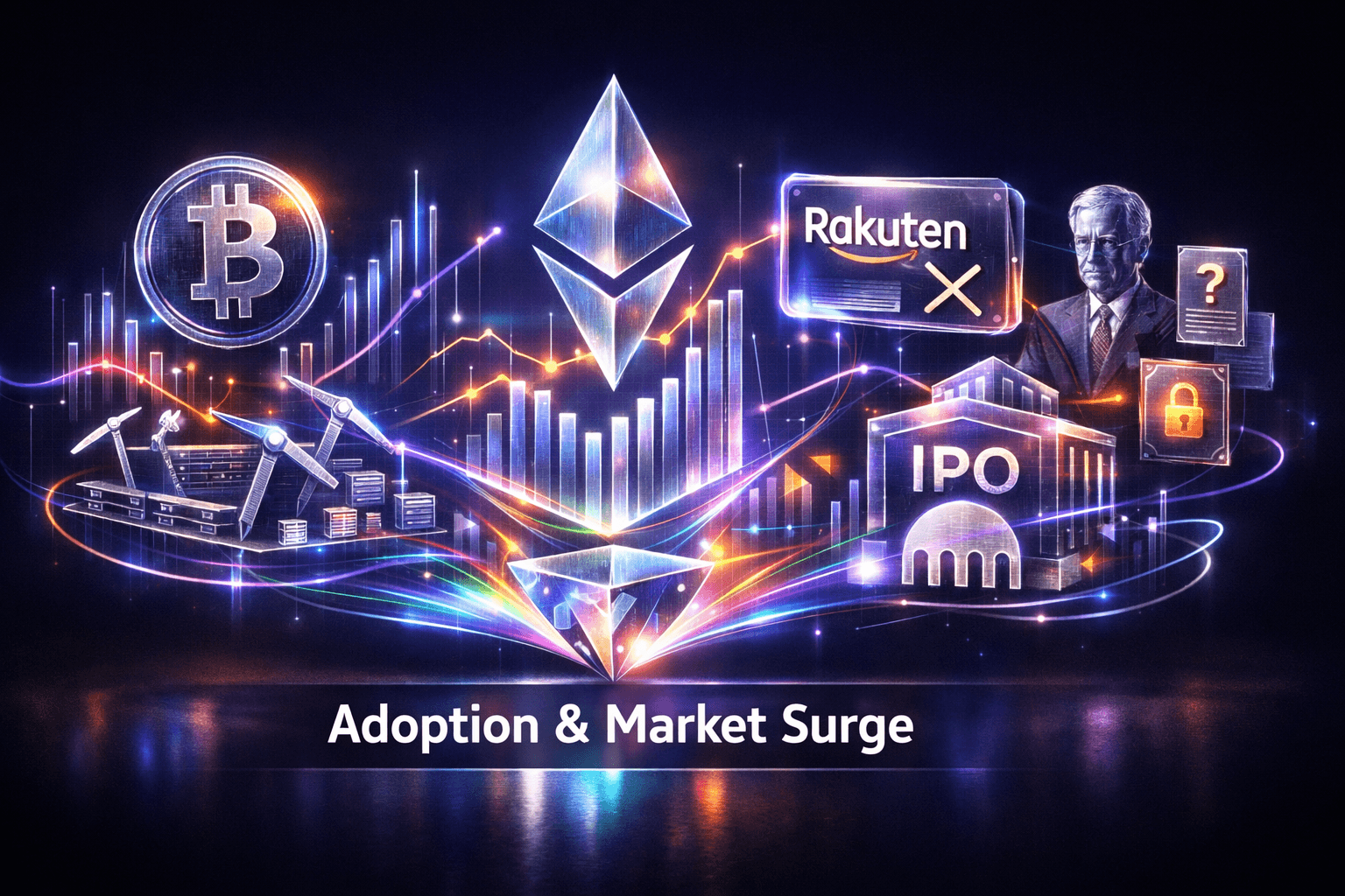 Cryptocurrency Roundup: Adoption and Rallies - Apr 14