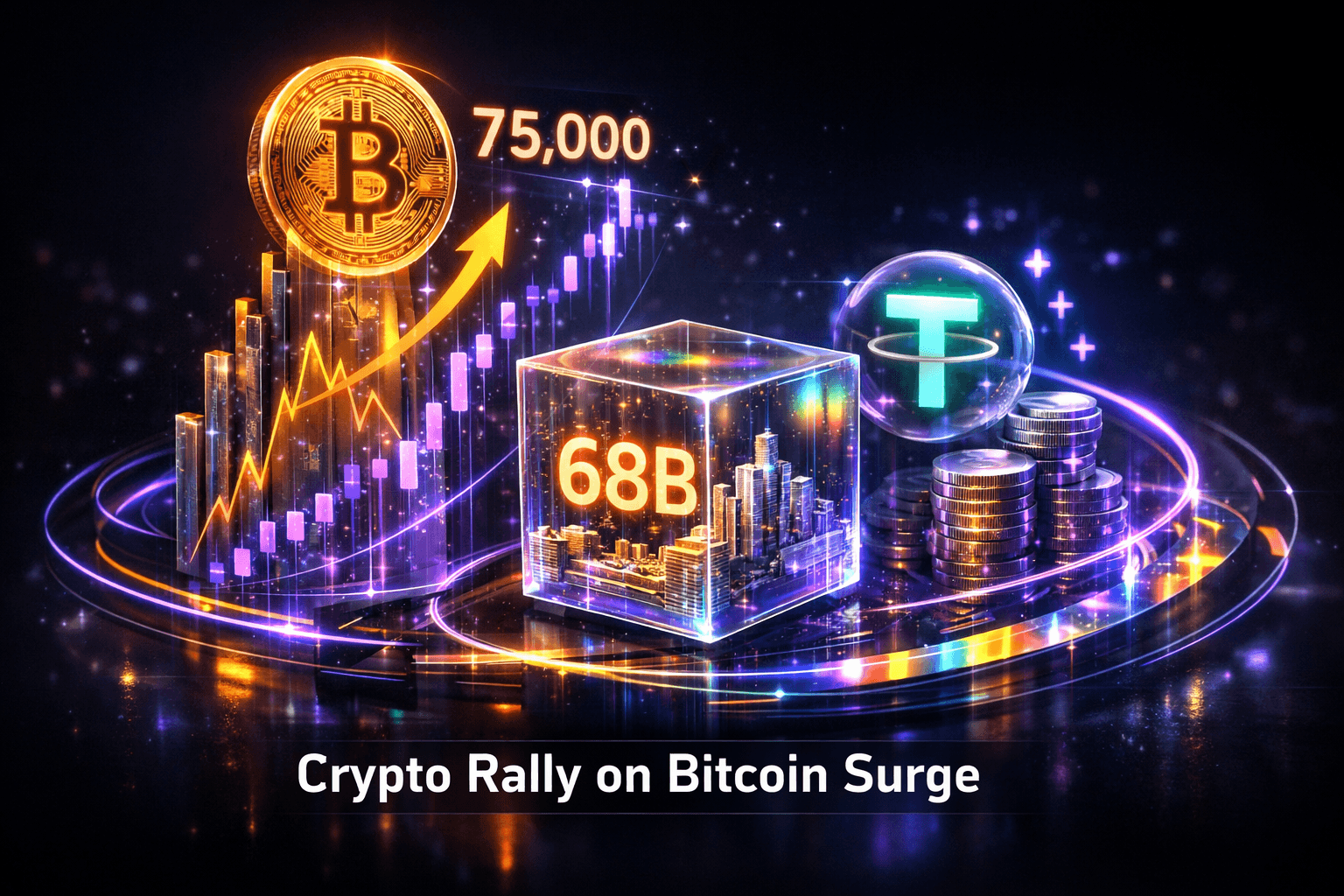 Cryptocurrency Rally on BTC Spike - Apr 15