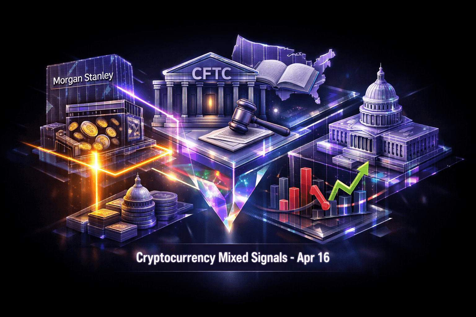 Cryptocurrency Mixed Signals - Apr 16