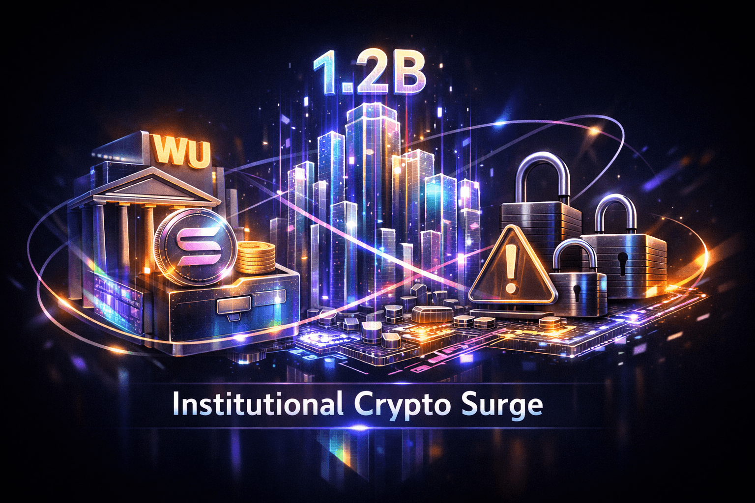Cryptocurrency: Institutional Flows & Western Union Apr 27
