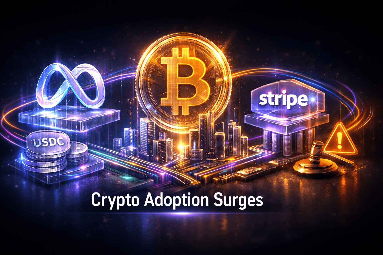 Cryptocurrency Adoption Gains on Meta, BTC — Apr 29