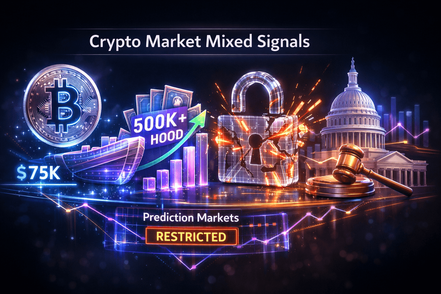 Cryptocurrency Market Mixed Signals - Apr 30