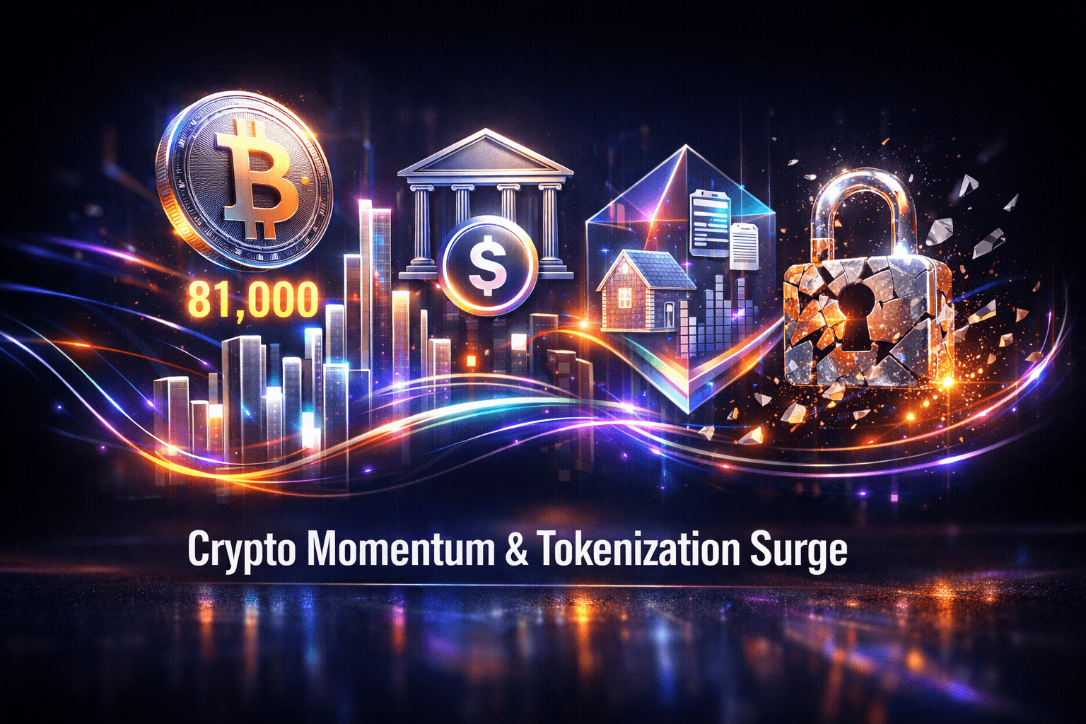 Crypto Momentum, Tokenization Gains — May 5