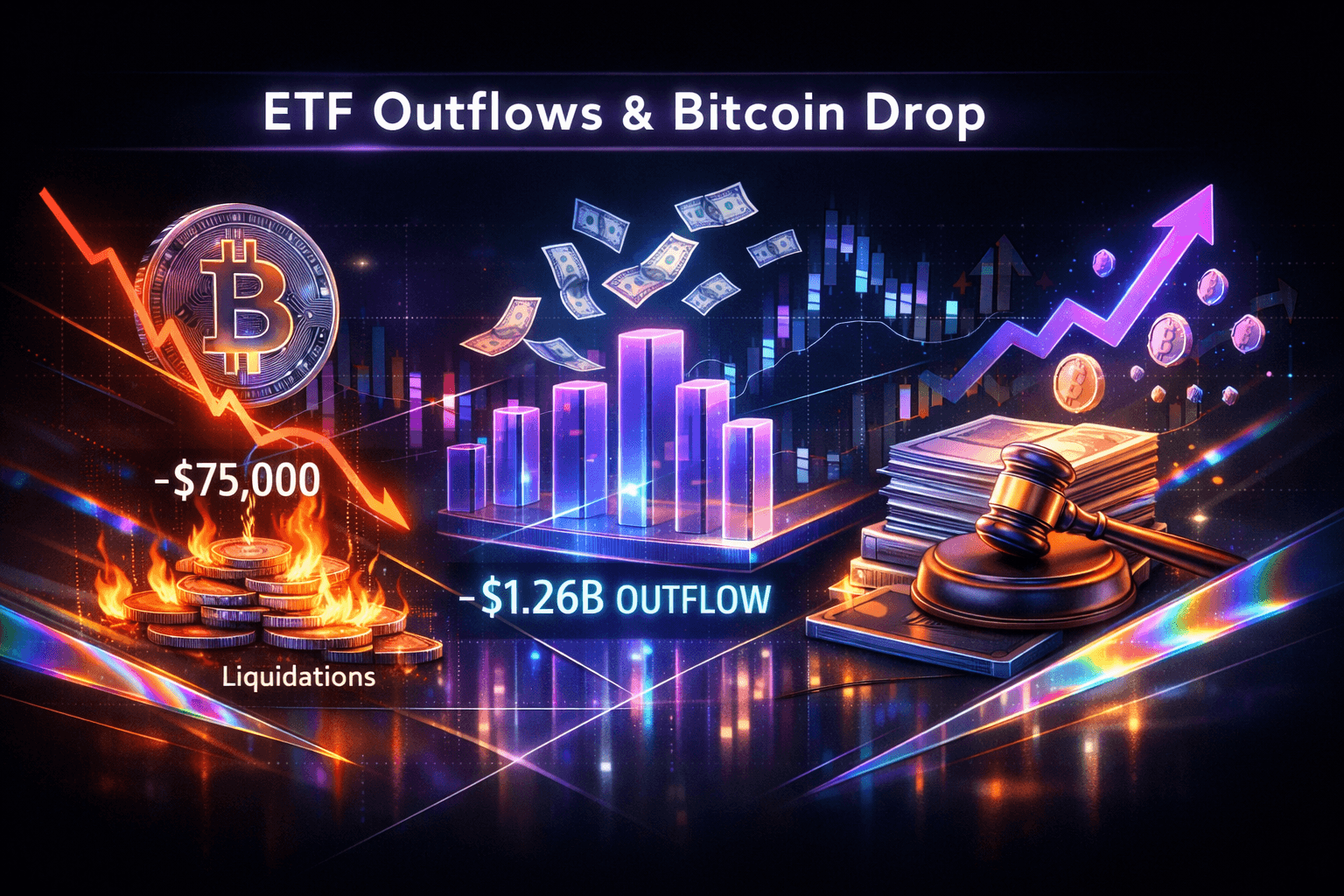 Crypto Sector Slide, ETF Outflows - May 23