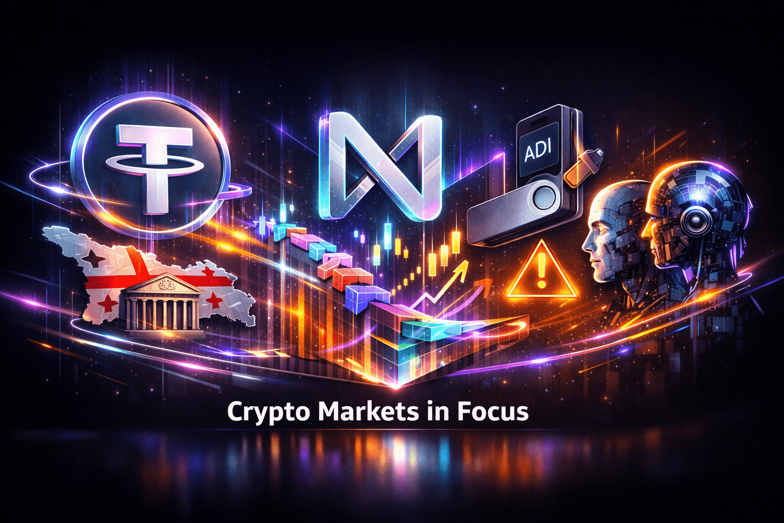 Cryptocurrency Markets: Tether, NEAR, AI Risks - May 25