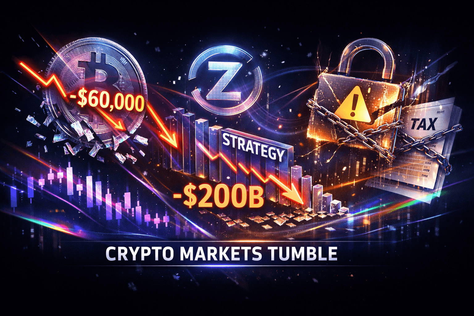 Cryptocurrency Markets Slip After Crashes - Jun 5