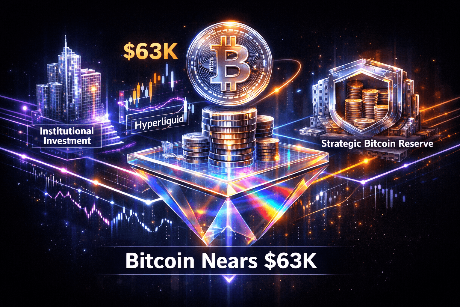 Cryptocurrency Resilience as Bitcoin Nears $63K - Jun 8
