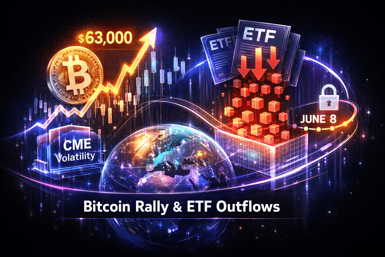 Cryptocurrency Snapshot: Bitcoin Rally, ETF Outflows - Jun 8