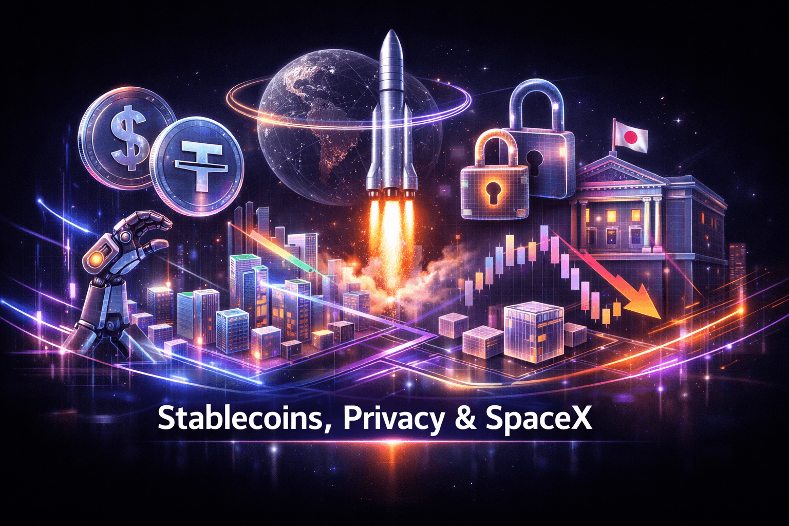 Cryptocurrency Wrap Jun 10: Stablecoins, Privacy