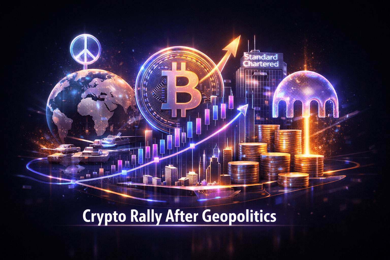 Cryptocurrency Rally After Geopolitics, Buys - Jun 15