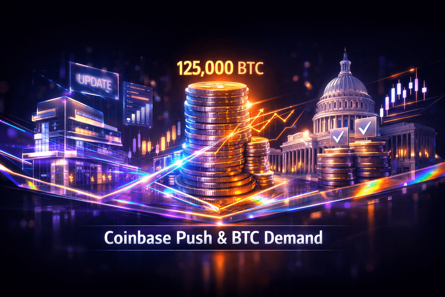 Crypto Sector: Coinbase Push and BTC Demand - Jun 16