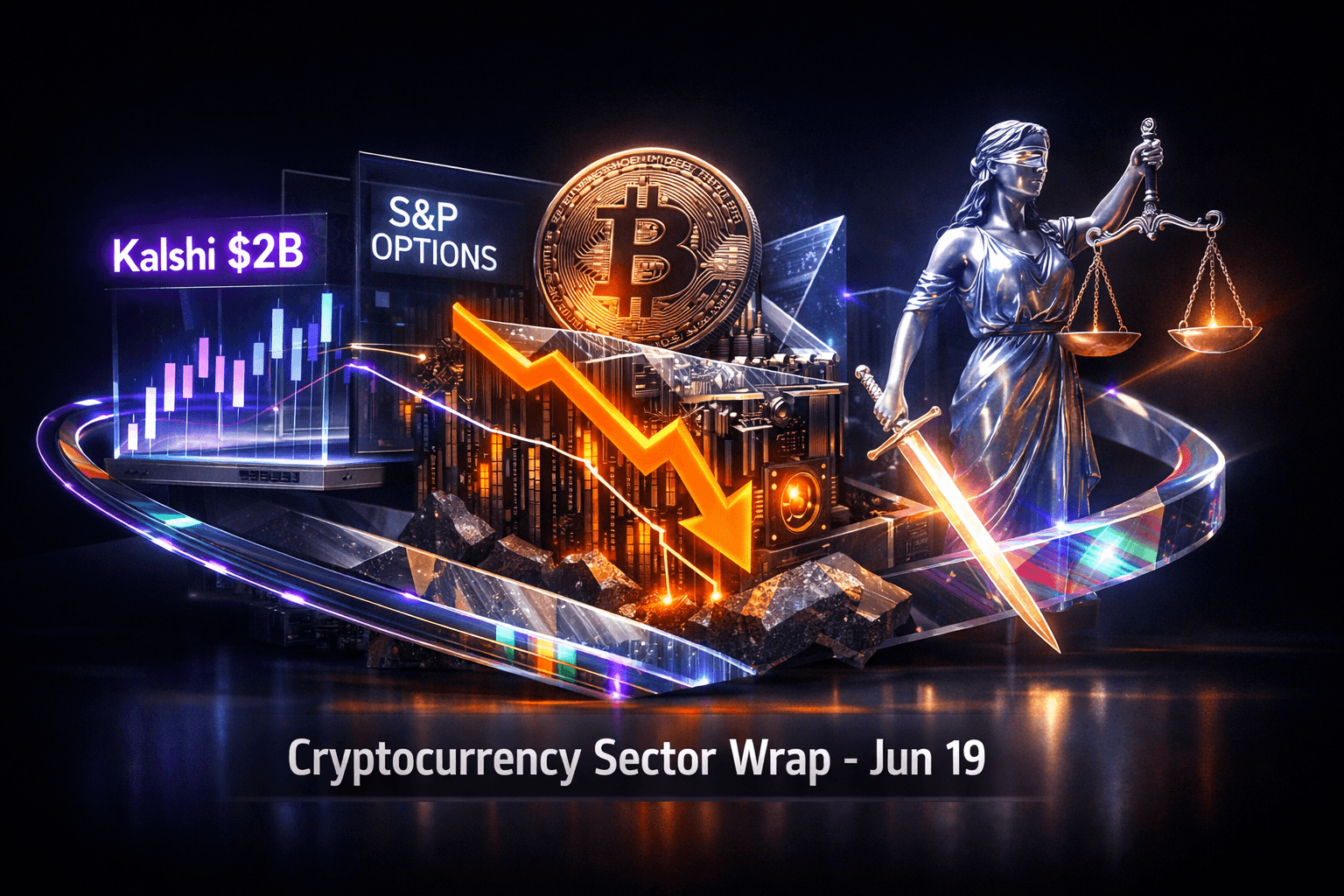 Cryptocurrency Sector Wrap - Jun 19