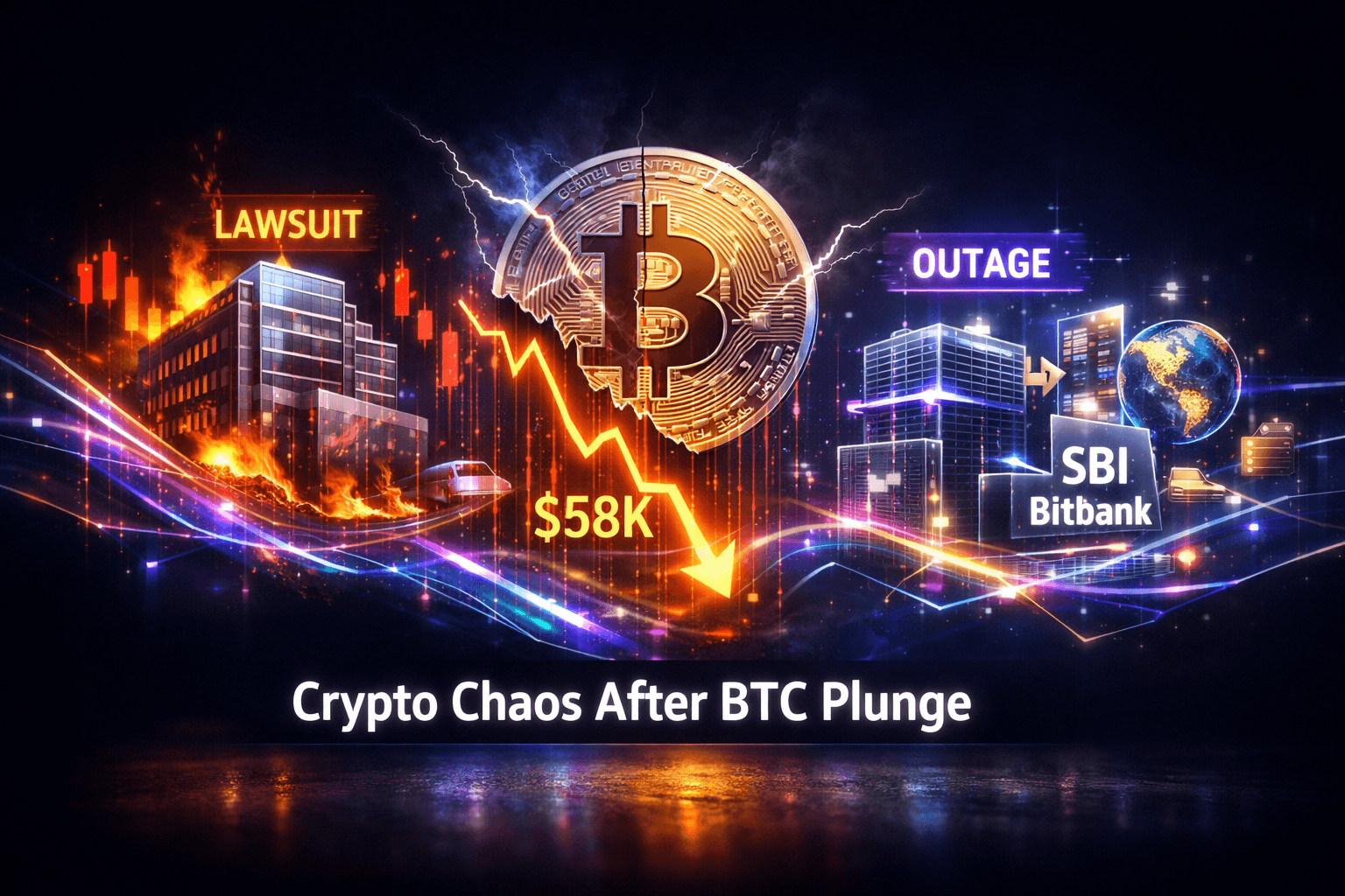 Cryptocurrency Turmoil After BTC Drop - Jun 25
