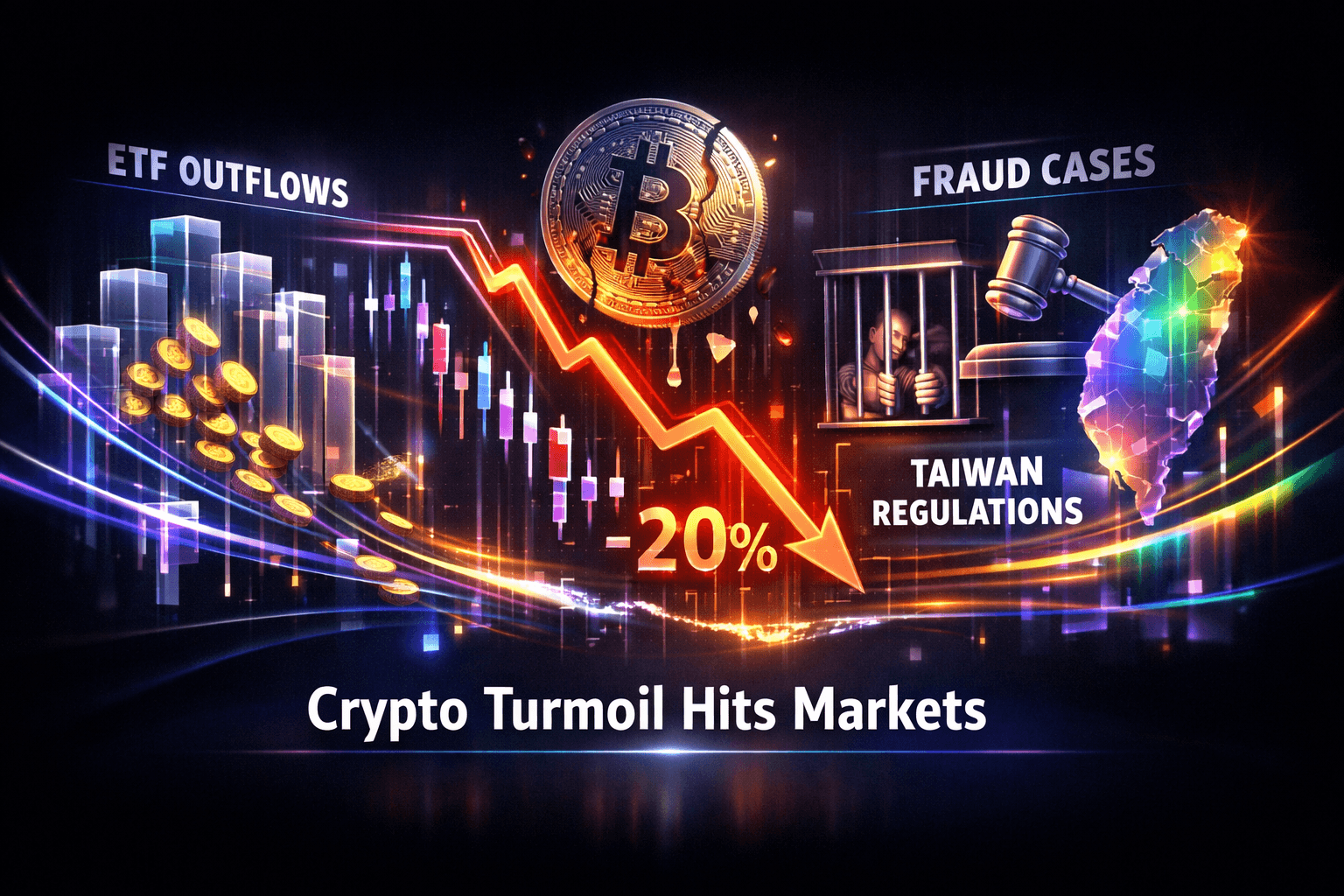 Cryptocurrency Sector Faces Legal Hits, Outflows - Jul 1
