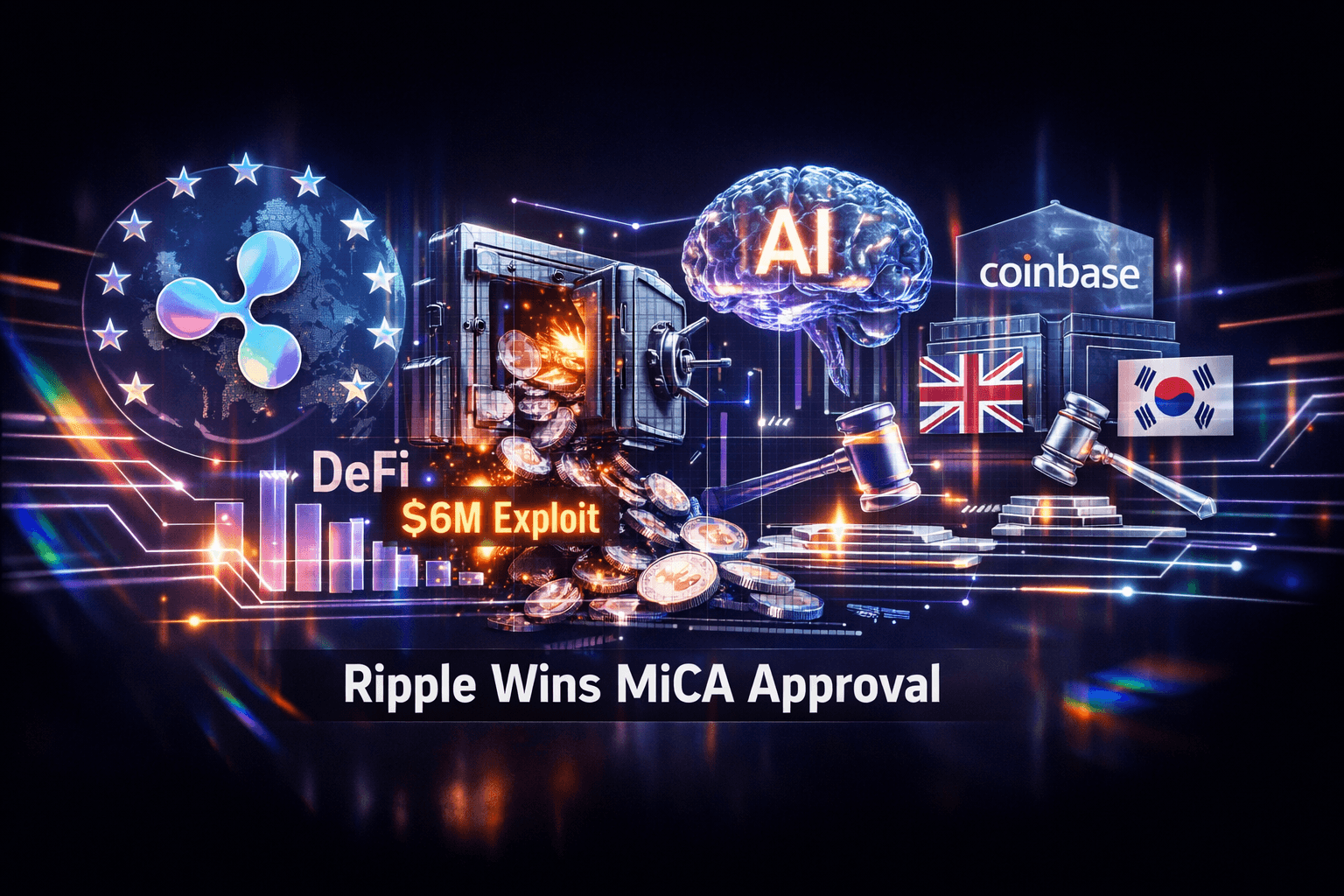 Cryptocurrency: Ripple Wins MiCA OK - Jul 6