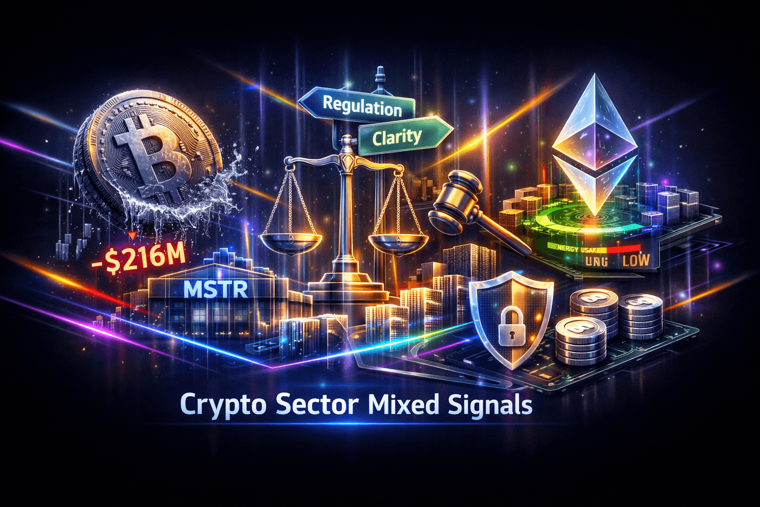 Crypto Sector Mixed Signals - Jul 12 Wrap