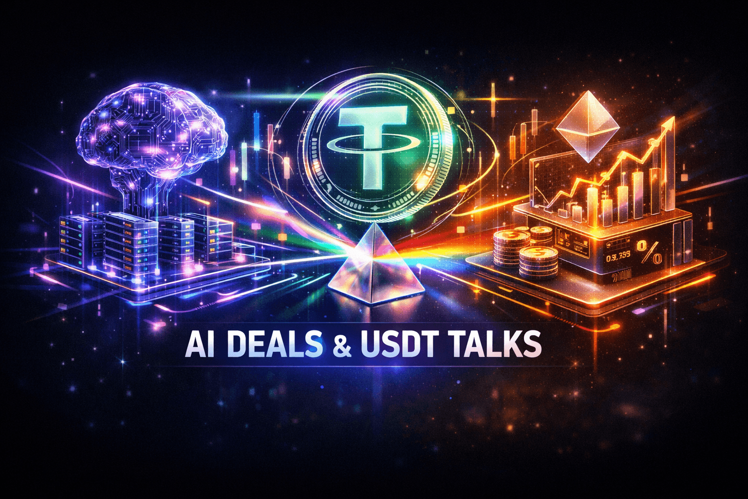 Cryptocurrency: AI Deals and USDT Talks - Jul 13