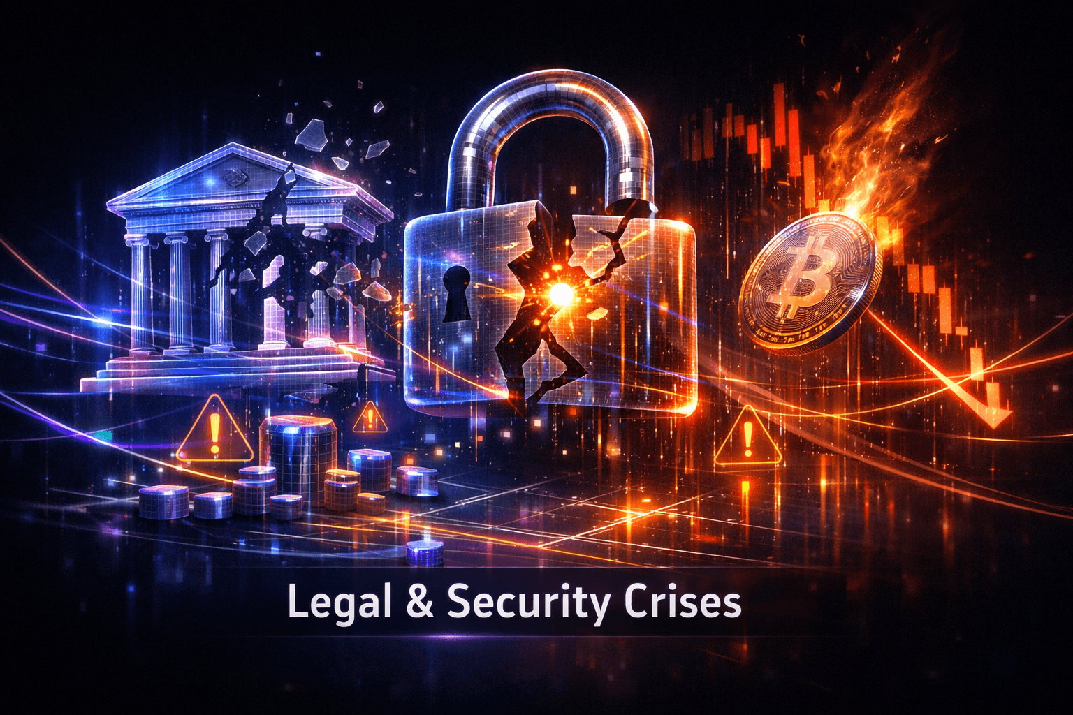 Cryptocurrency Sector Faces Legal, Security Hits - Jul 17