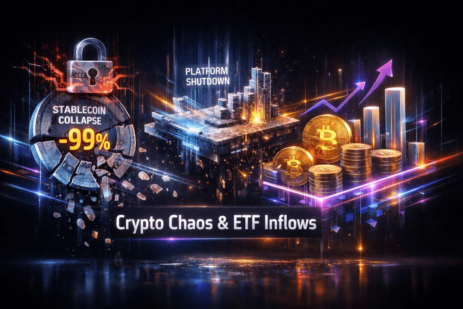Cryptocurrency Risks Rise, ETFs Flow On Jul 22