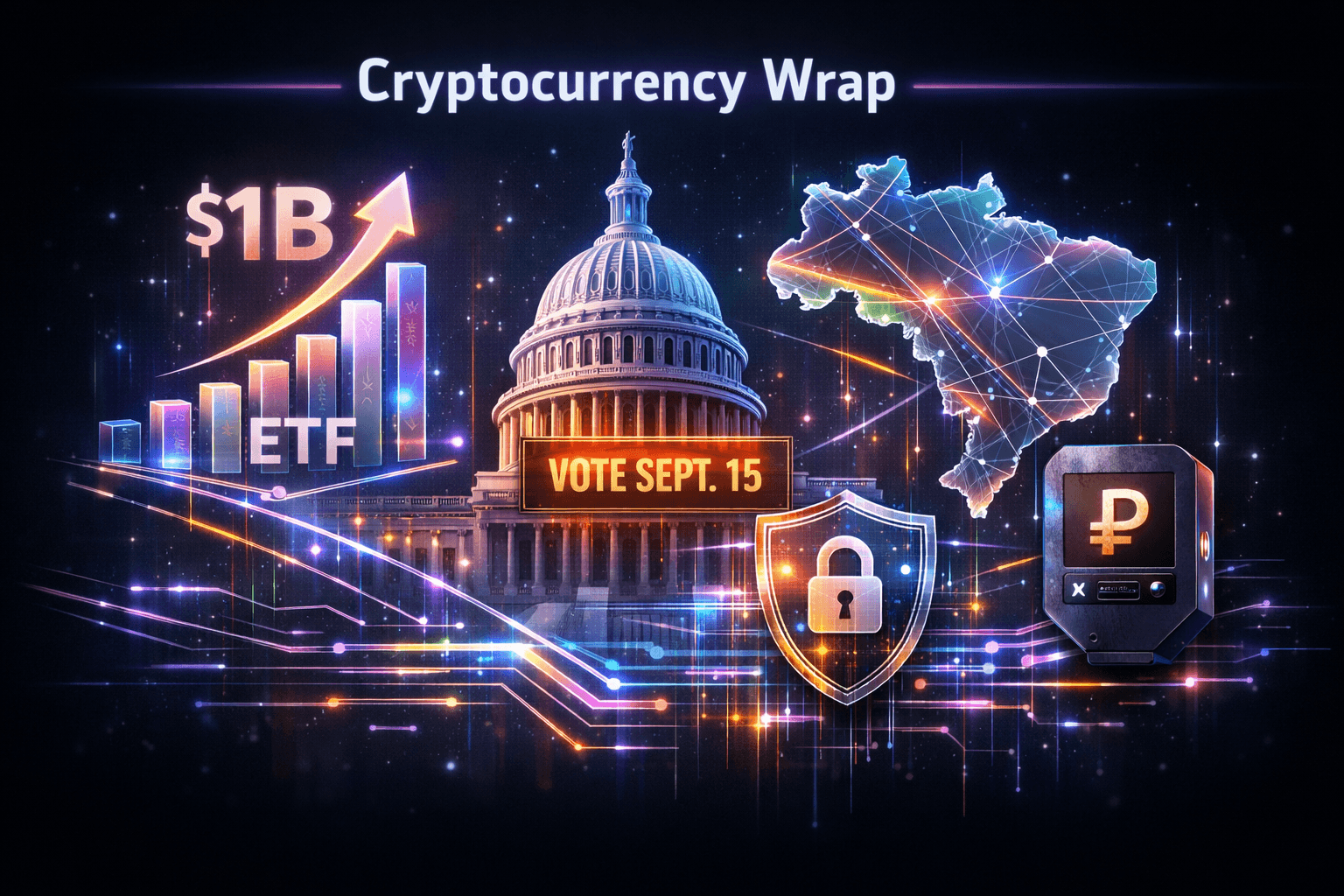 Cryptocurrency Wrap Aug 8: ETFs, Rules, Risks