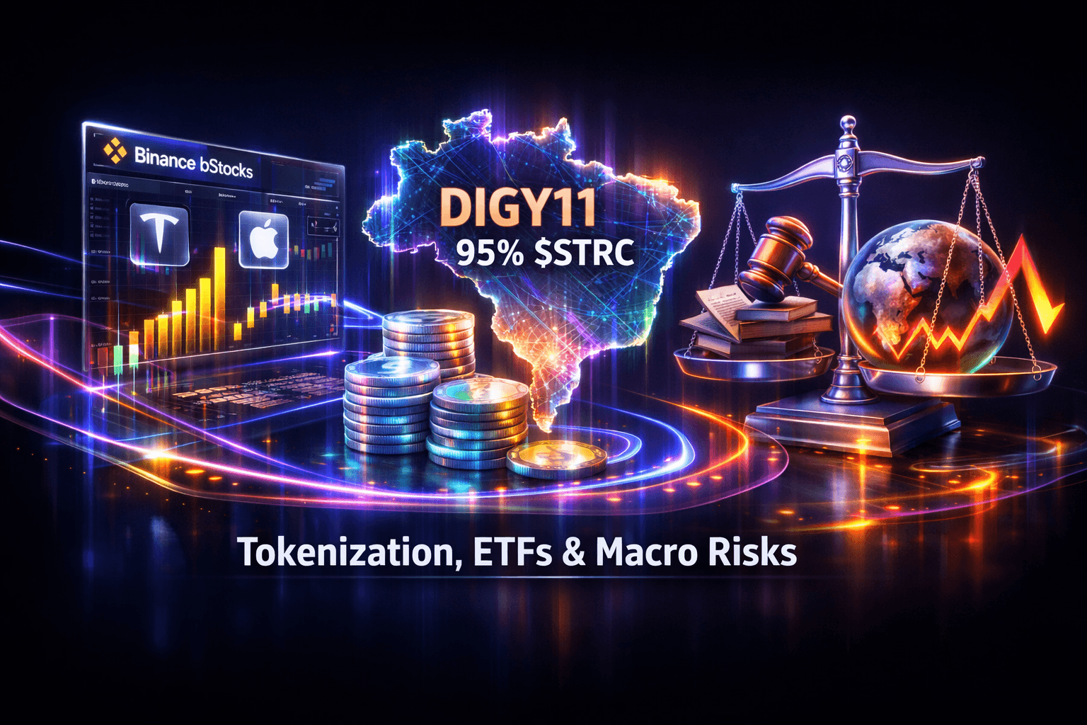 Cryptocurrency: Tokenization, ETFs & Macro Risks - Aug 13