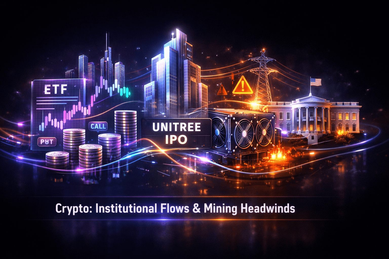 Cryptocurrency: Institutional Flows, Mining Headwinds - Aug 16