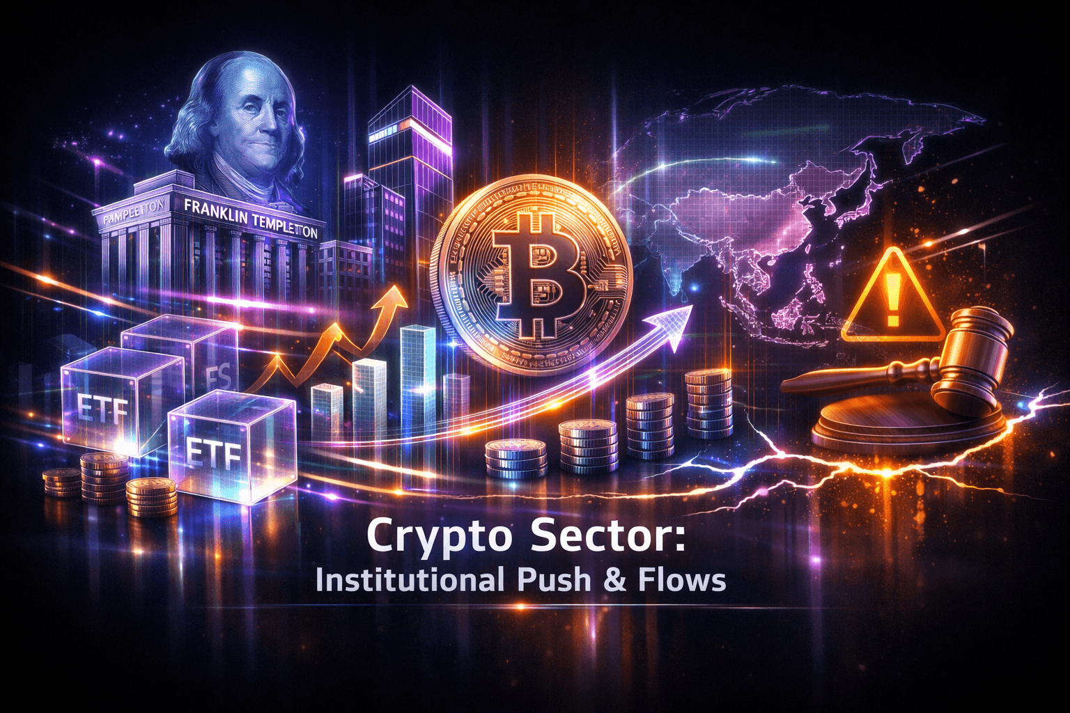 Crypto Sector: Institutional Push and Flows - Aug 25