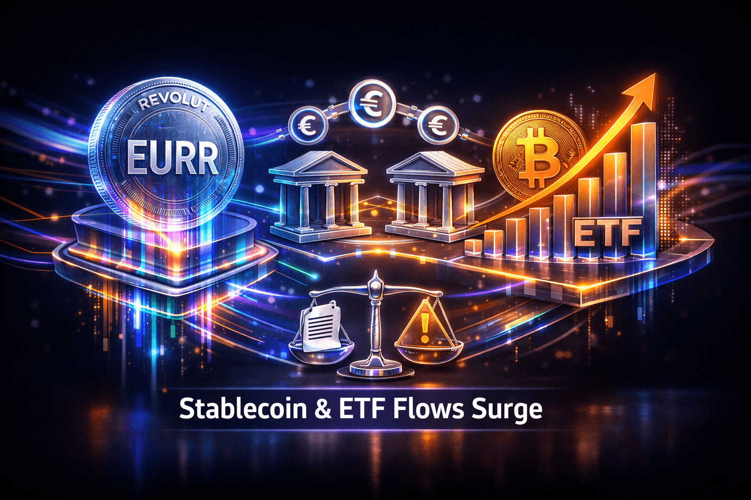 Cryptocurrency: Stablecoin Push and ETF Flows - Aug 26