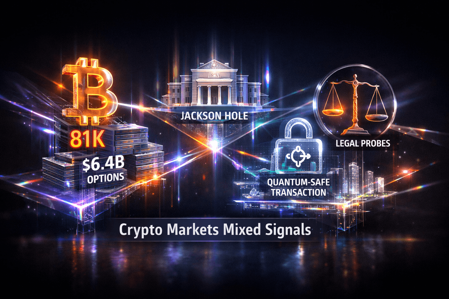 Crypto Markets Mixed Signals - Aug 27 Wrap