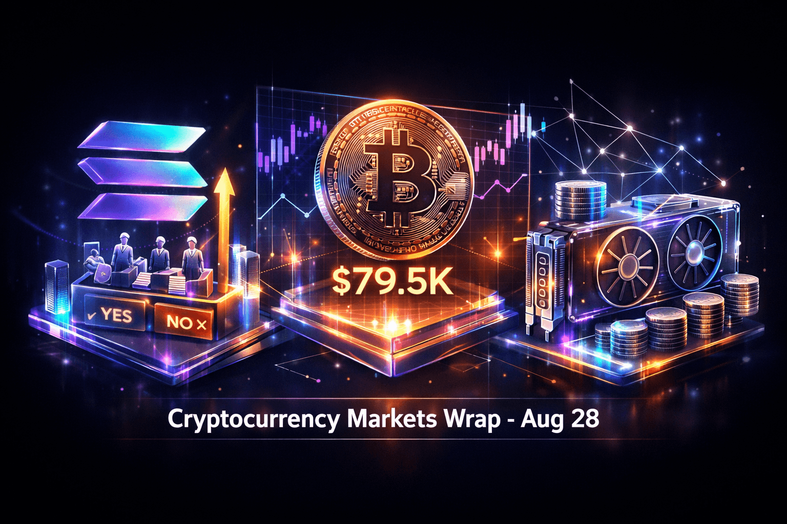 Cryptocurrency Markets Wrap - Aug 28